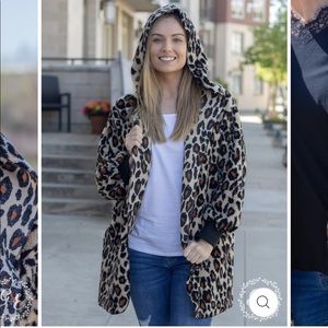 Cheetah Print Cardigan